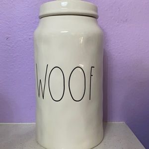 Rae Dunn woof canister